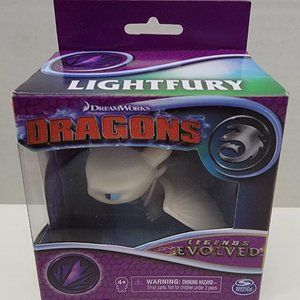 New How to Train Your Dragon LIGHTFURY Legends EVOLVED Toy Spin Master 4+